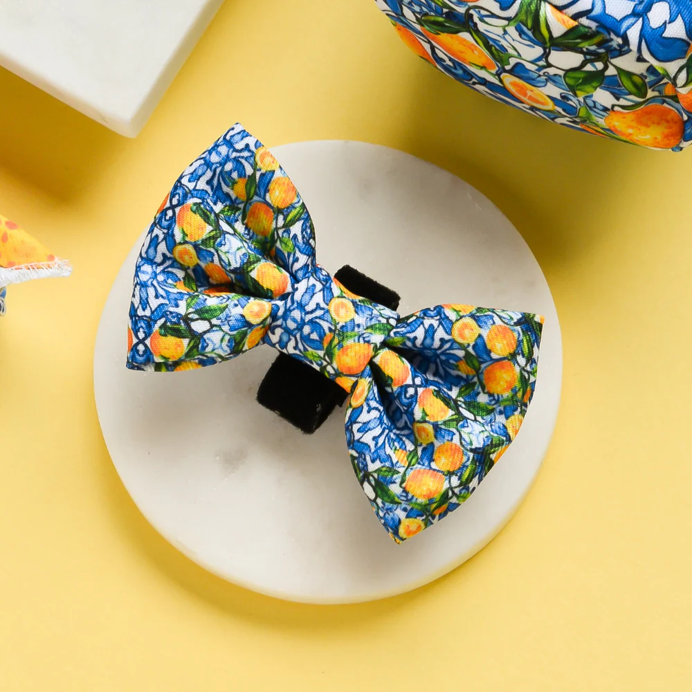 Amalfi Lemon Bow Tie - Image 2