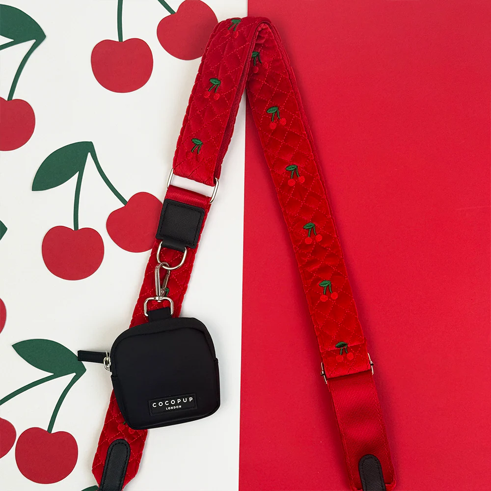 Bag Strap - Cherry Velvet Crush