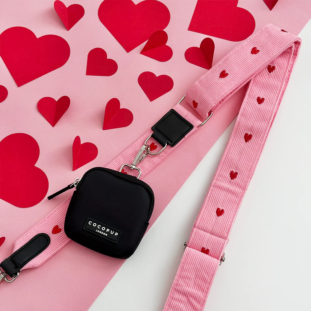 Bag Strap - Pink Heartstrings Cord - Image 2