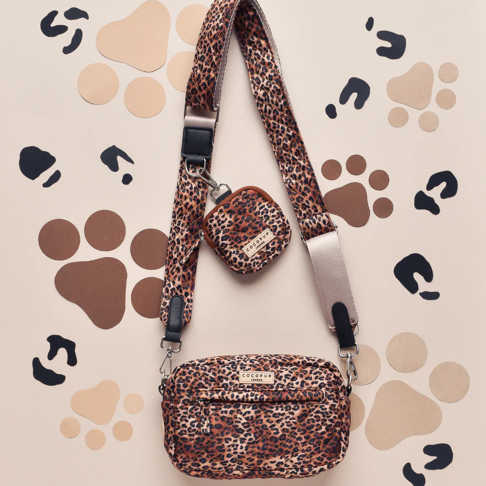 Bag Strap - Quilted Leopard Pup - Image 5