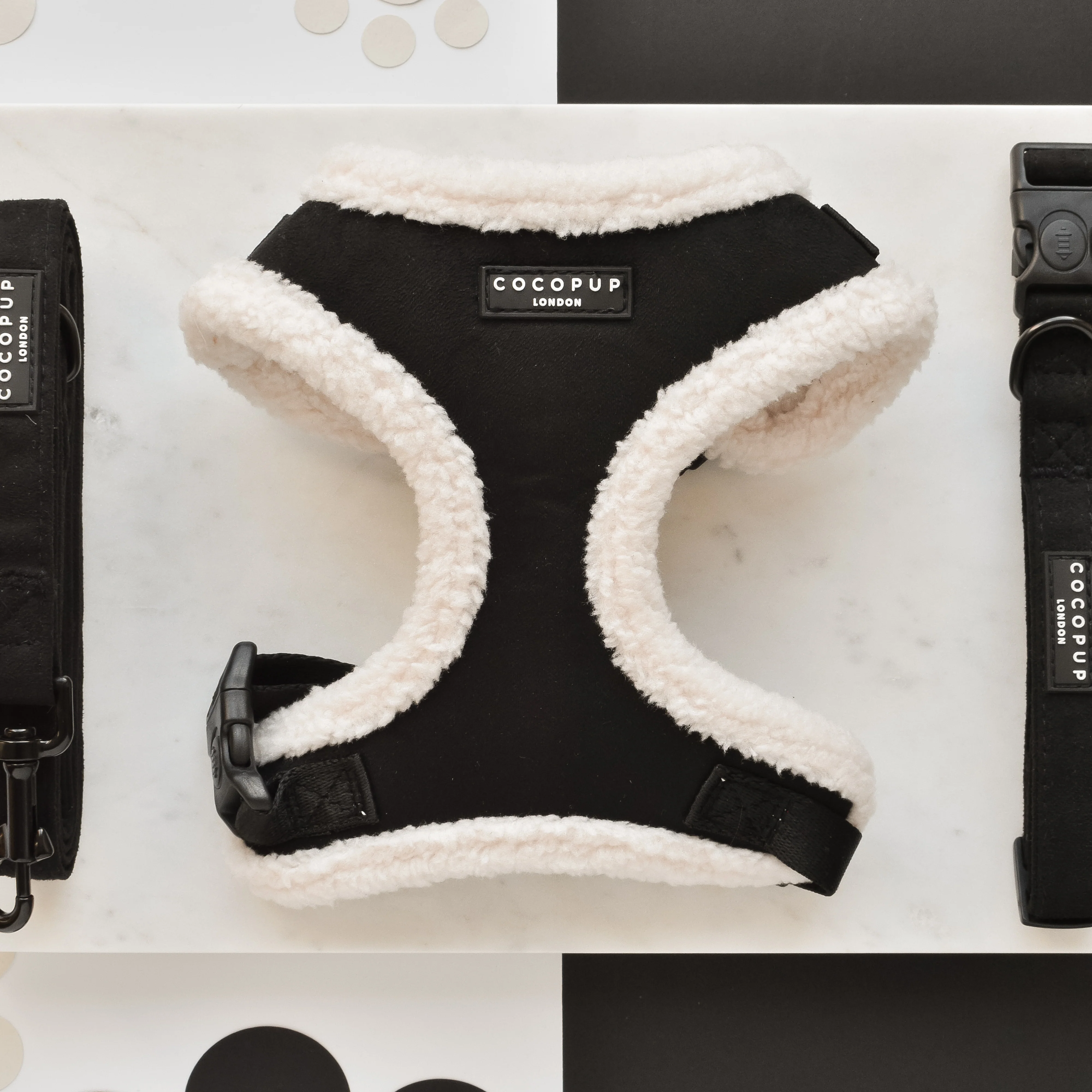 Black Aviator Adjustable Neck HARNESS