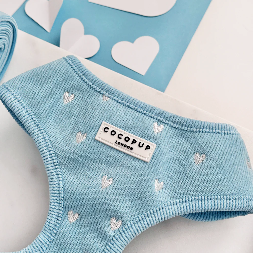 Blue Heartstrings Cord Adjustable Neck HARNESS - Image 2