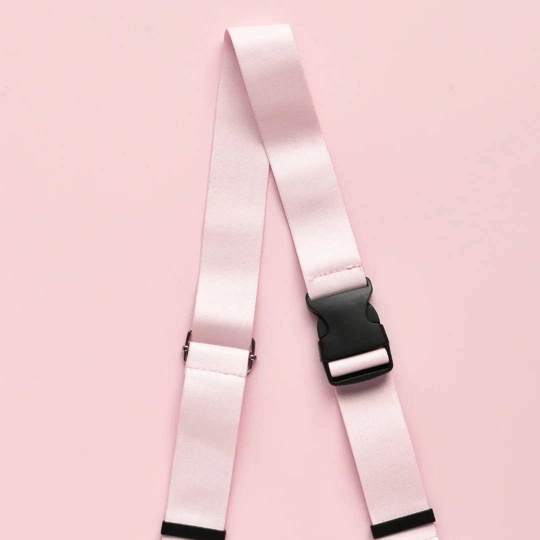 Fanny Pack Strap - Plain Pink - Image 2