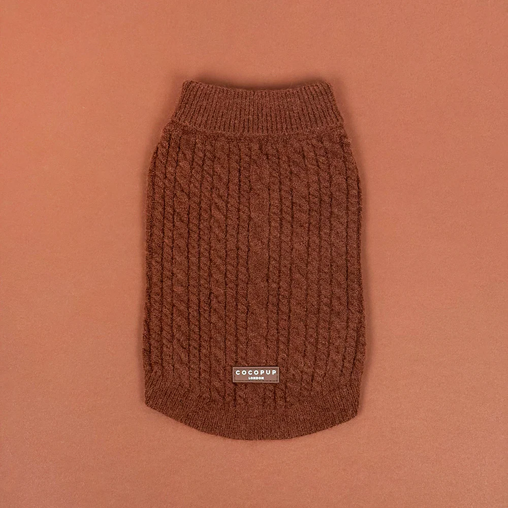 Jumper - Cable Knit Hot Coco - Image 2