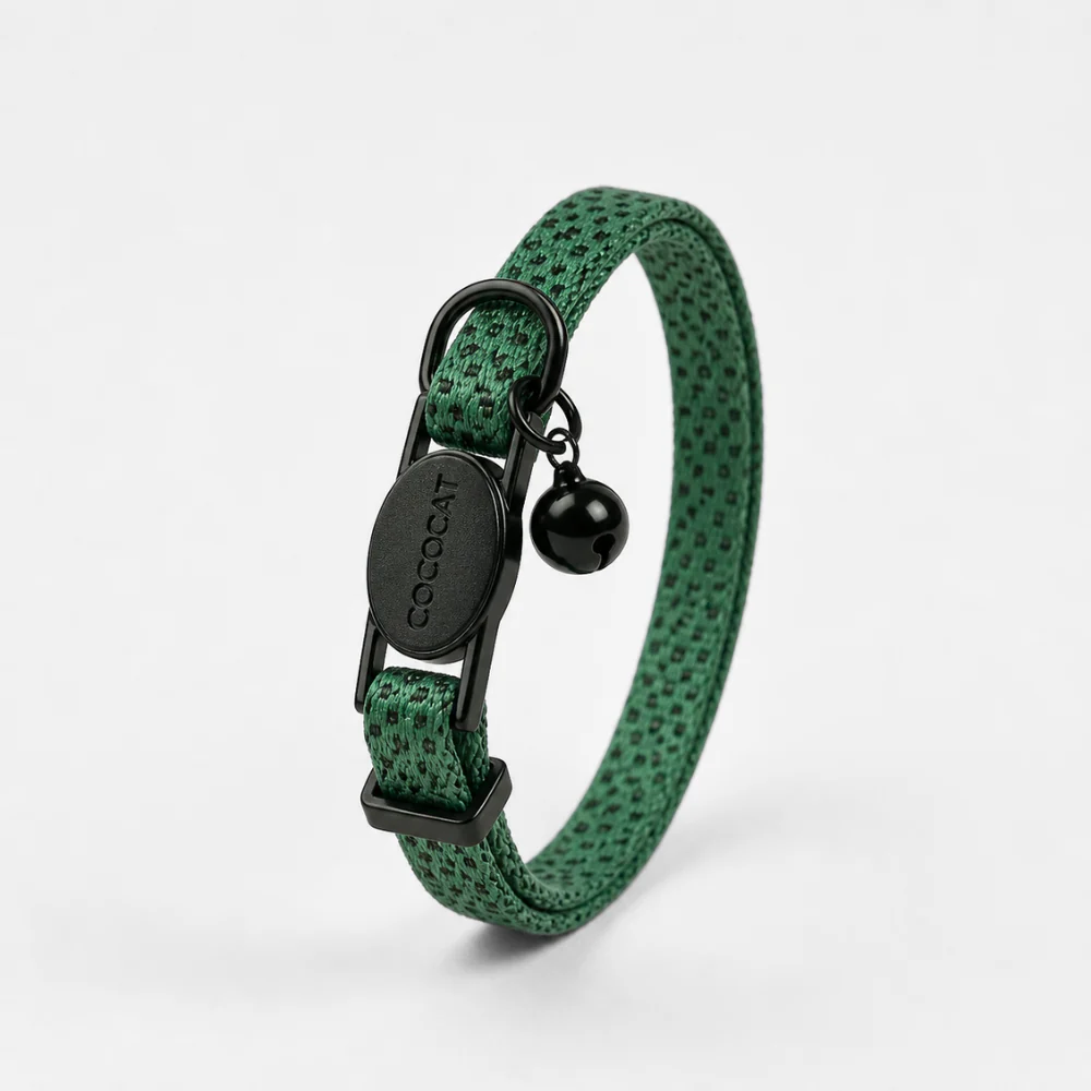 Cat Collar - Khaki Leopard