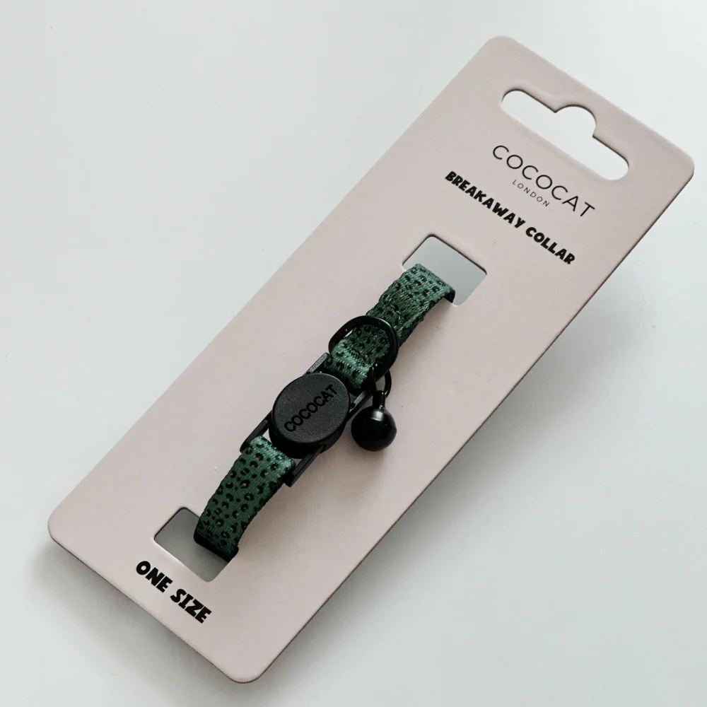 Cat Collar - Khaki Leopard - Image 2