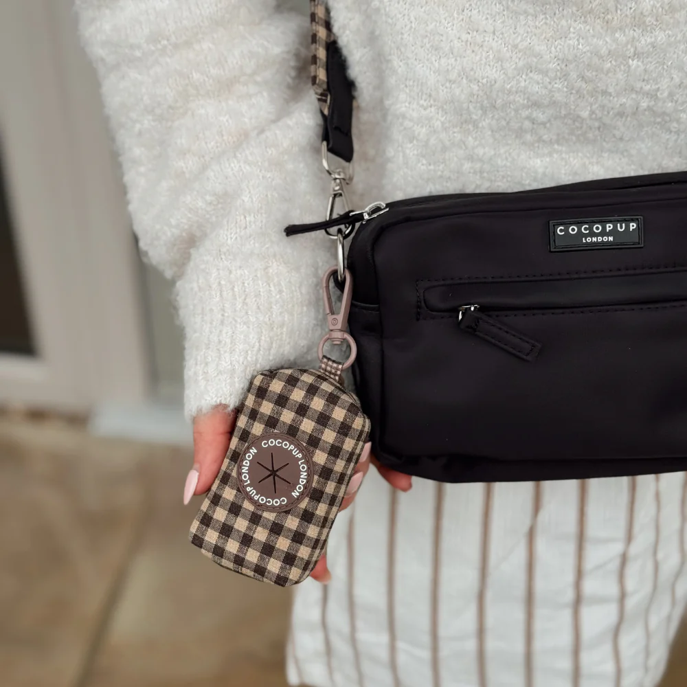 Cotswold Check Poop Bag Holder - Image 2