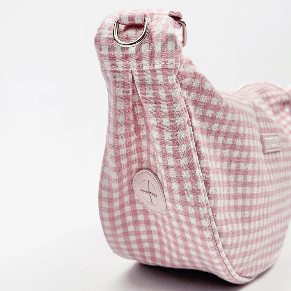Crossbody Crescent Dog Walking Bag Bundle - English Rose - Image 5