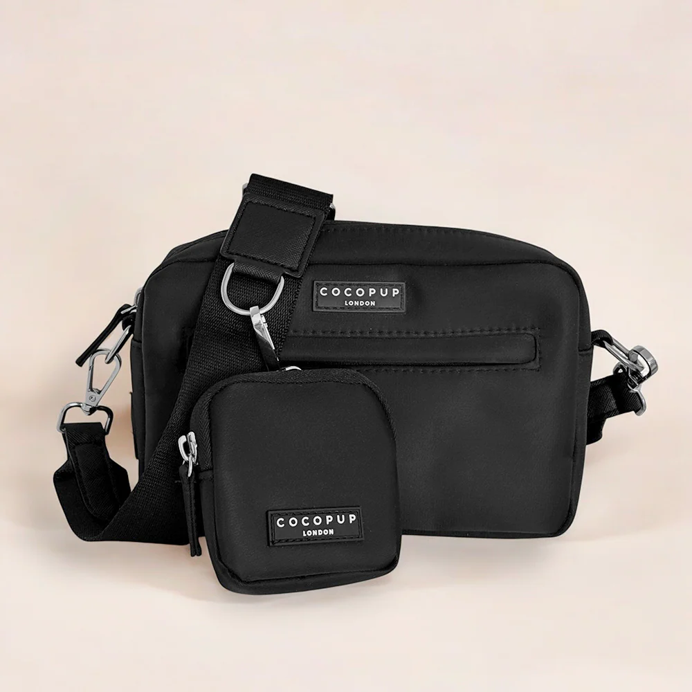 Dog Walking Bag Bundle - Plain Black