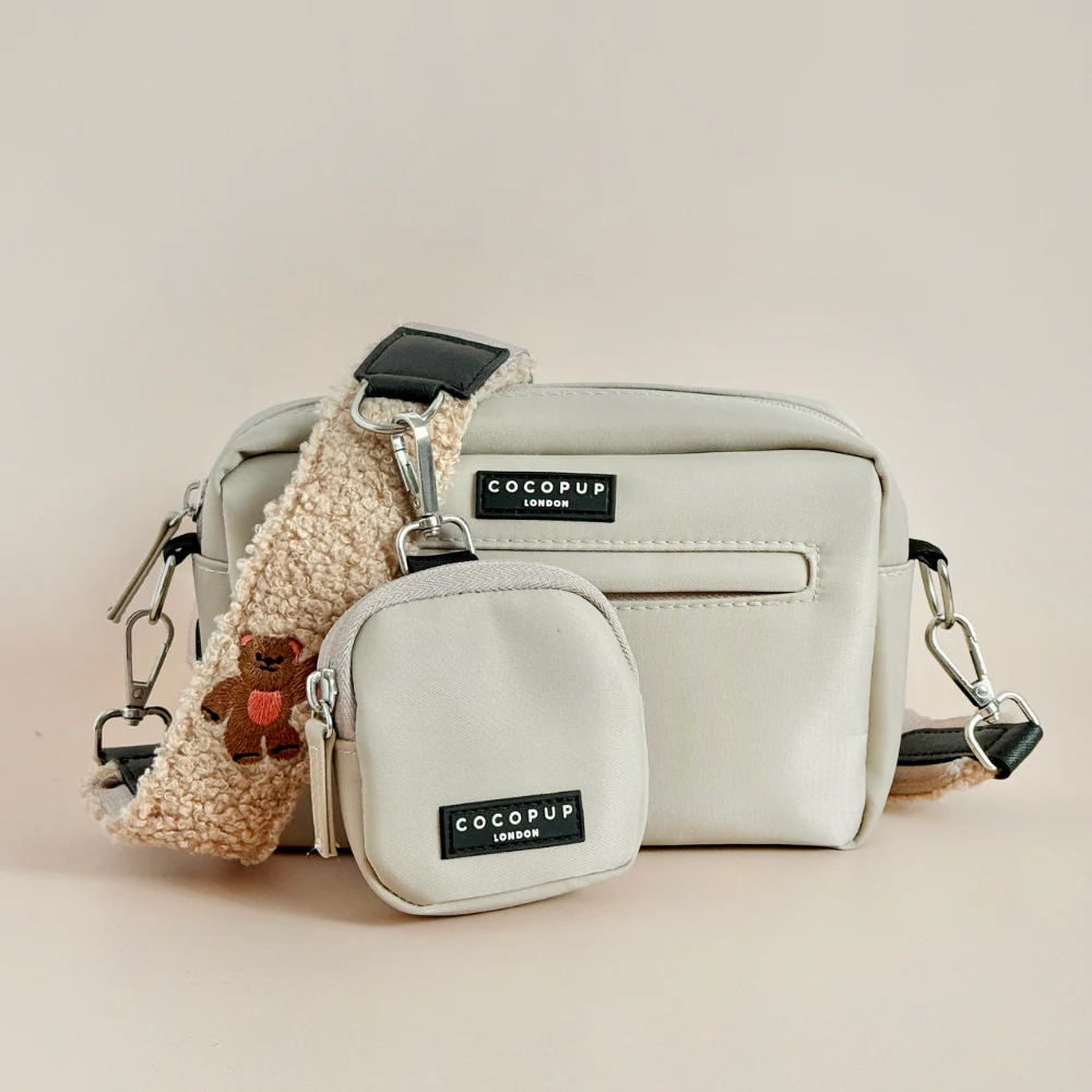 Dog Walking Bag Bundle - Theo Embroidered Teddy