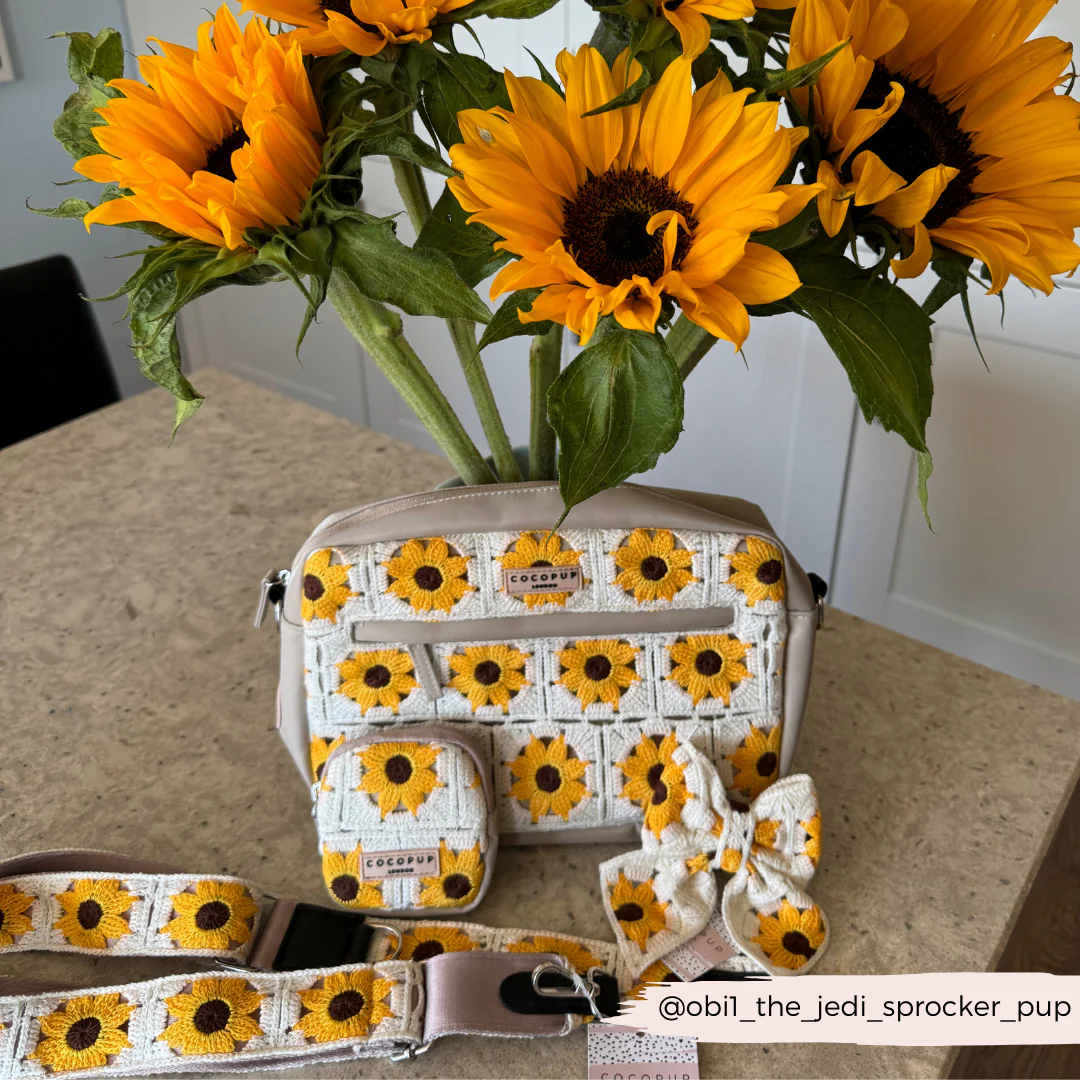 Dog Walking Bag - Sunflower Patch - Image 5