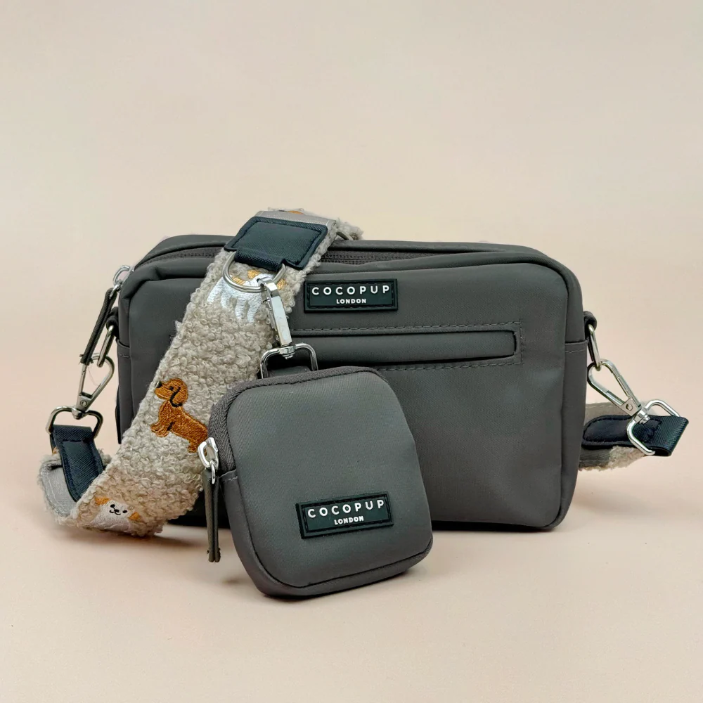 Dog Walking Bag Bundle - Ralph & Friends Mocha Teddy