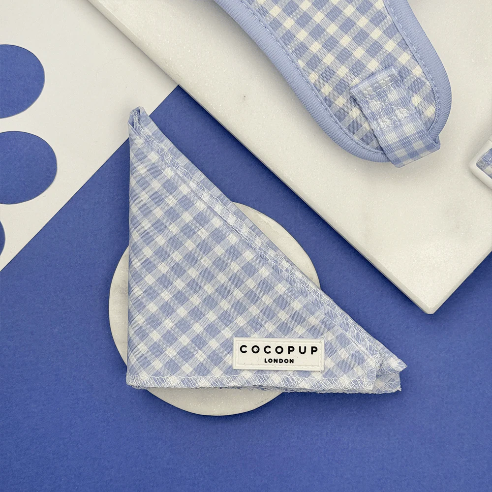 English Blue Bandana