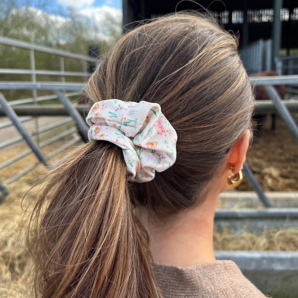 Farmyard Friends Scrunchie by Coconut Lane - Image 2