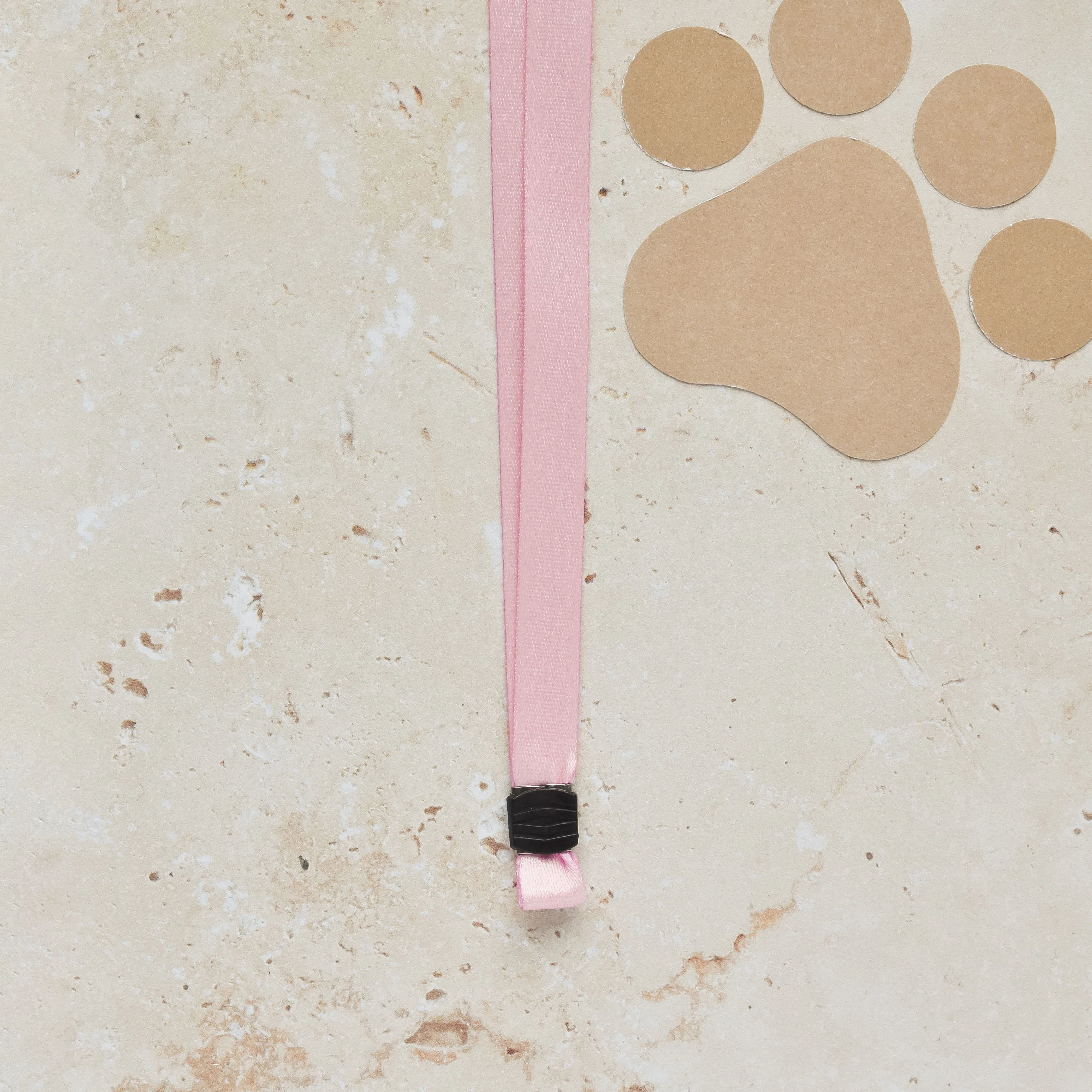 Lanyard - Plain Baby Pink - Image 4