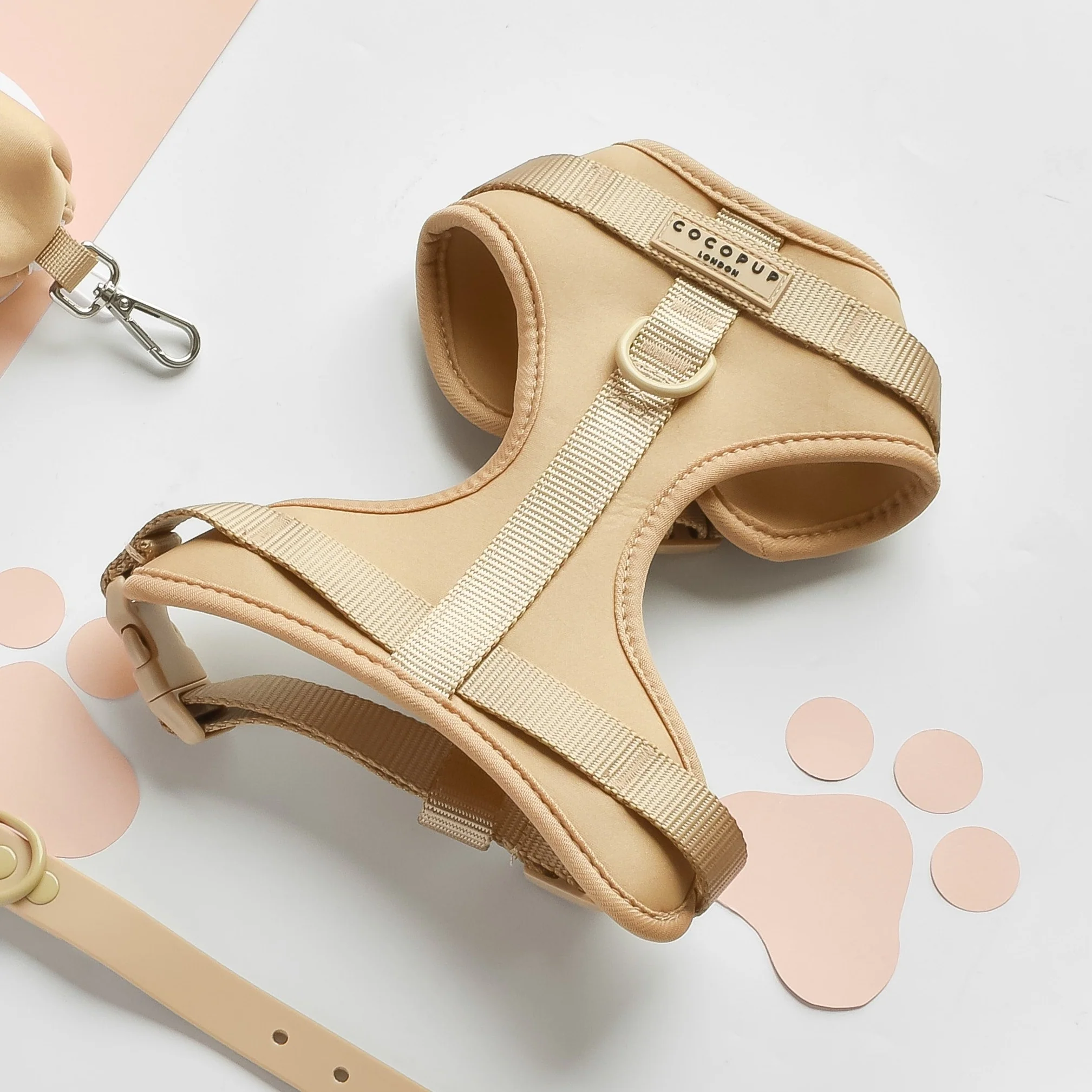 NAKD Adjustable Neck Harness - Biscuit - Image 2
