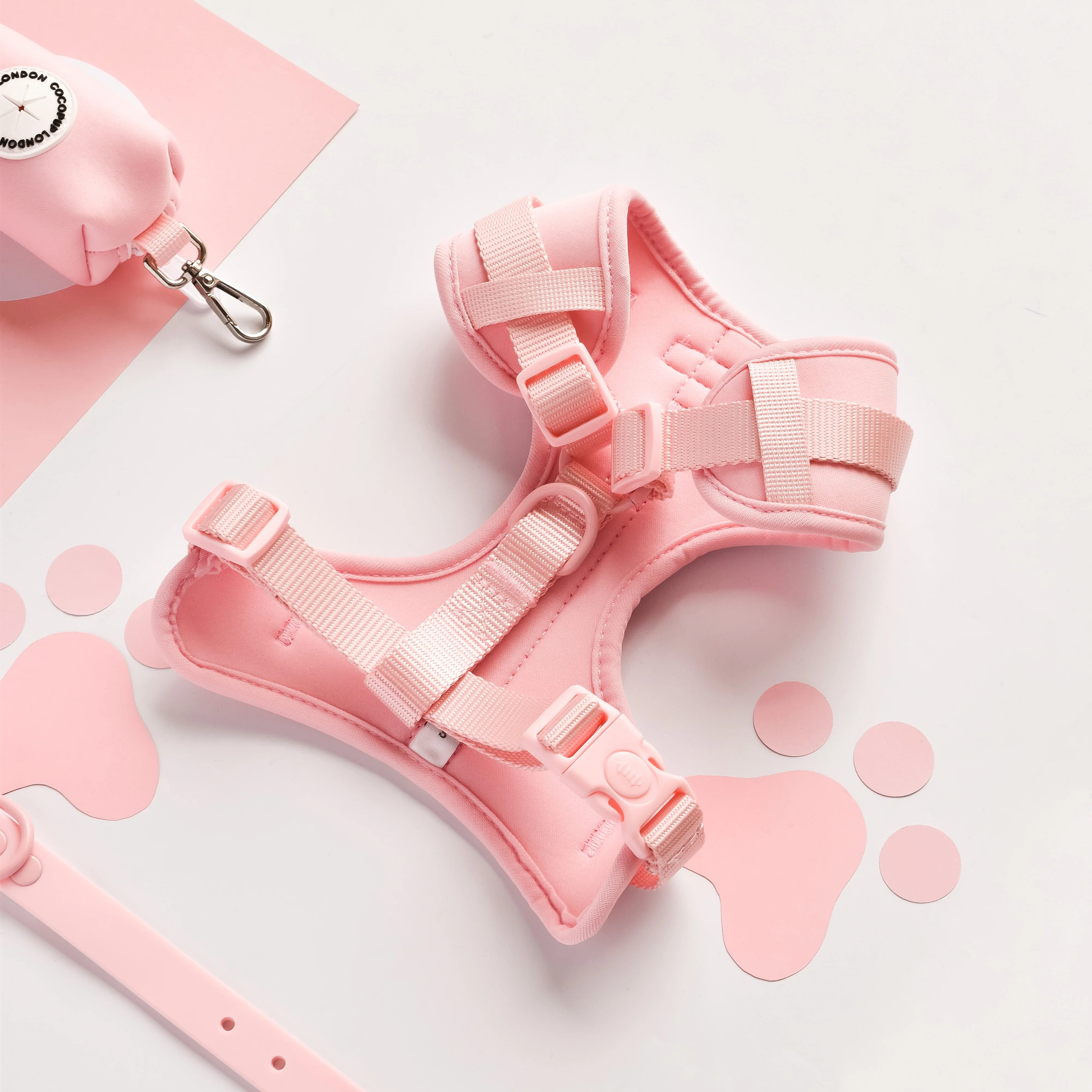 NAKD Adjustable Neck Harness - Candyfloss - Image 4