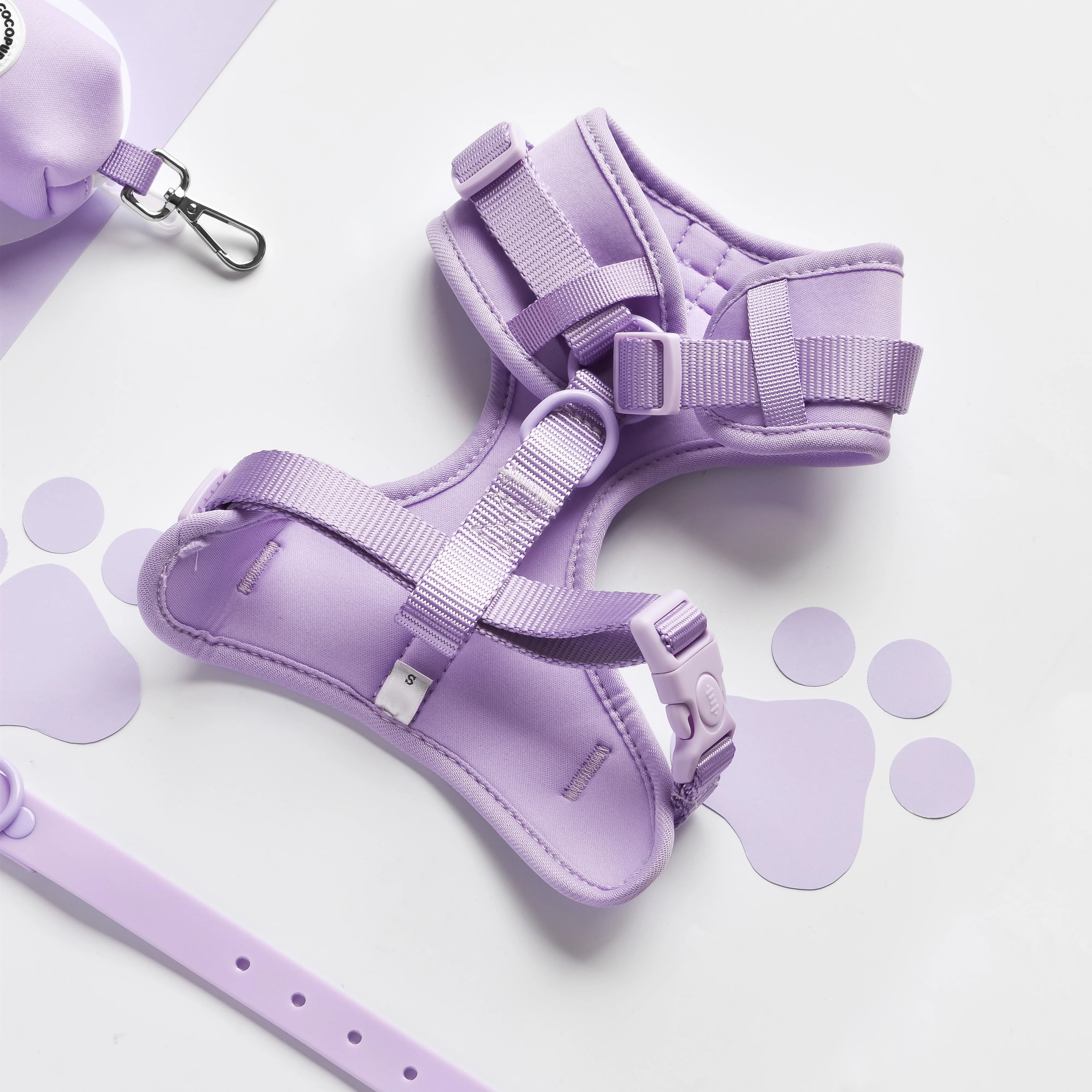 NAKD Adjustable Neck Harness - Parma Violets - Image 3