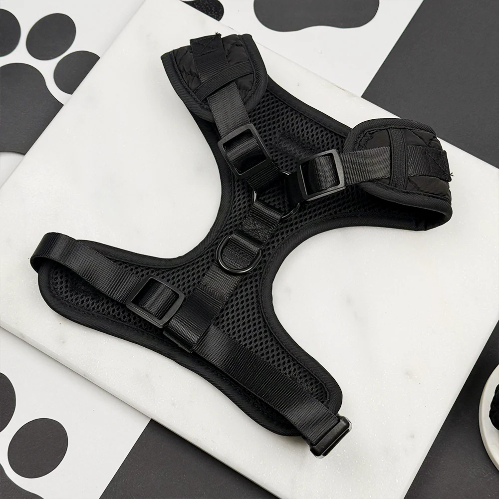Onyx Quilted Adjustable Neck HARNESS - Image 3