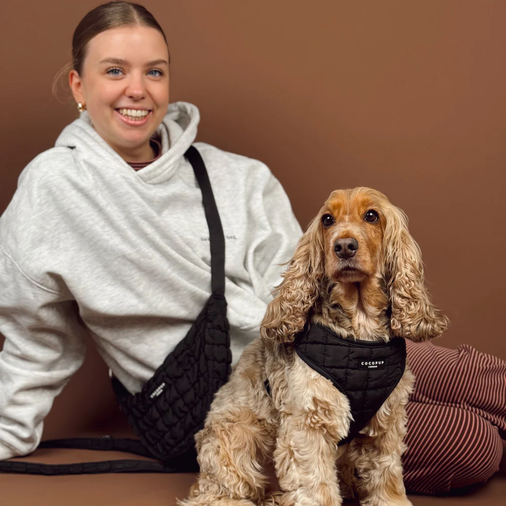 Onyx Quilted Adjustable Neck HARNESS - Image 8