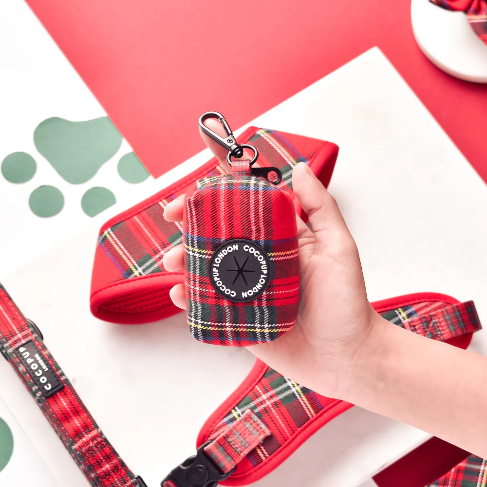 Tartan Poop Bag Holder - Image 2