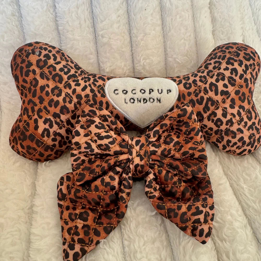 Quilted Leopard Bone Toy - Image 4