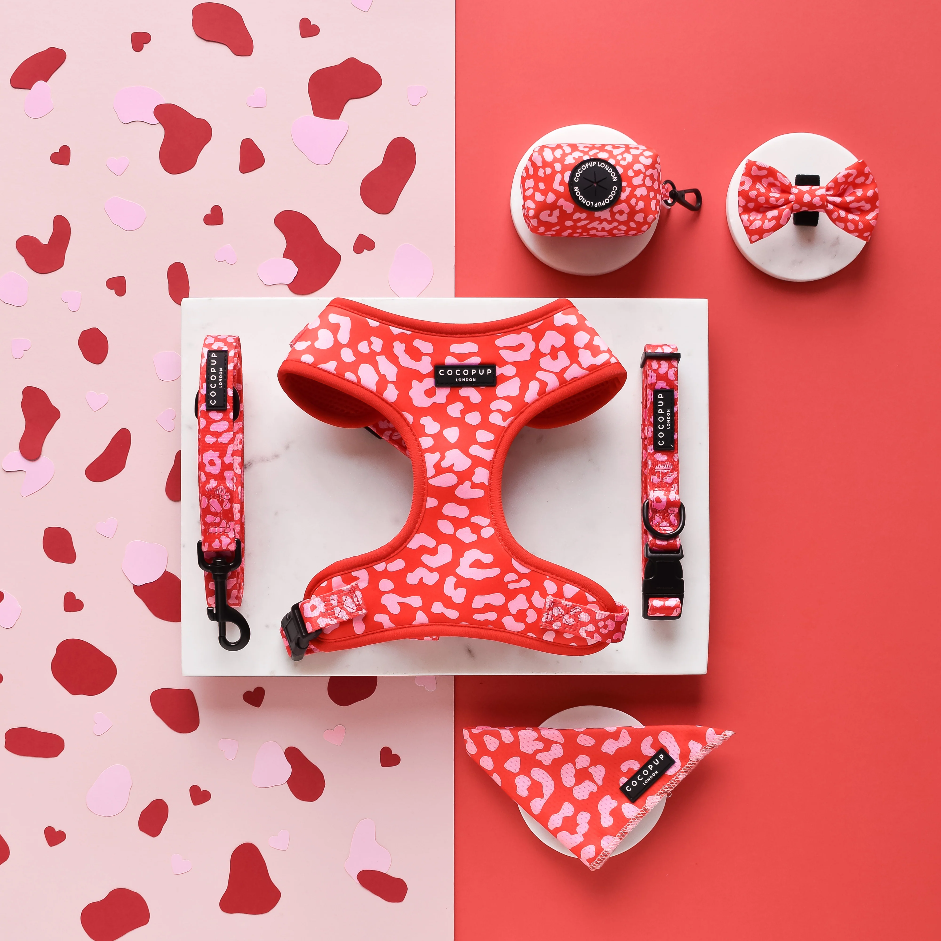 Red & Pink Leopard COLLAR - Image 2
