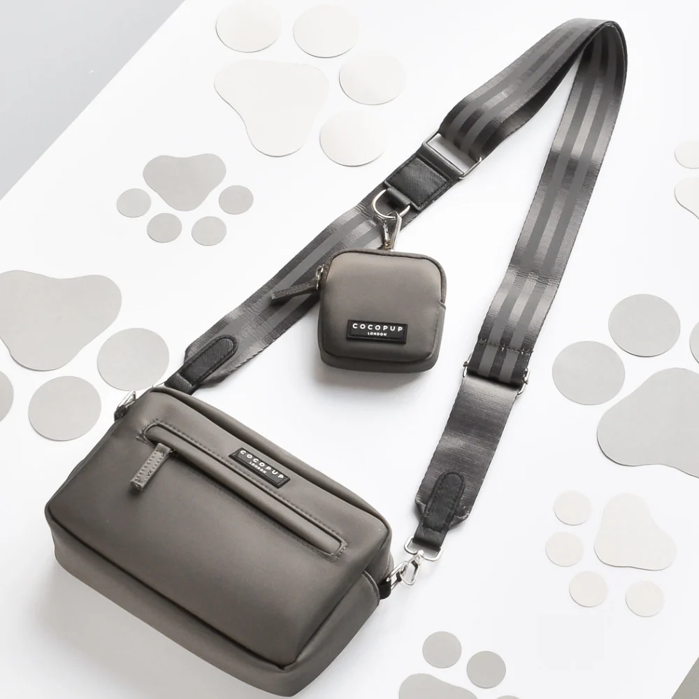 Reflective Bag Strap - Mocha - Image 2