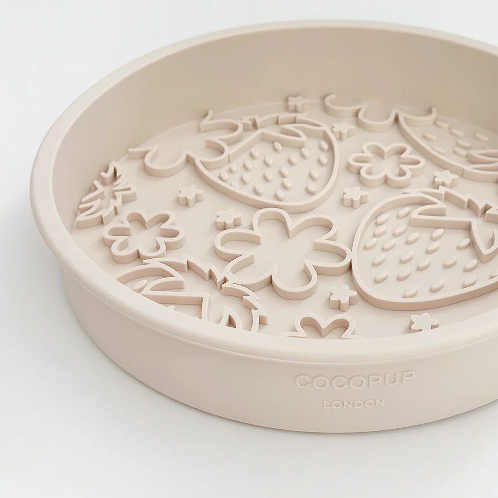 Slow Feeder Lick Dog Bowl - Pupberry Fields - Image 2
