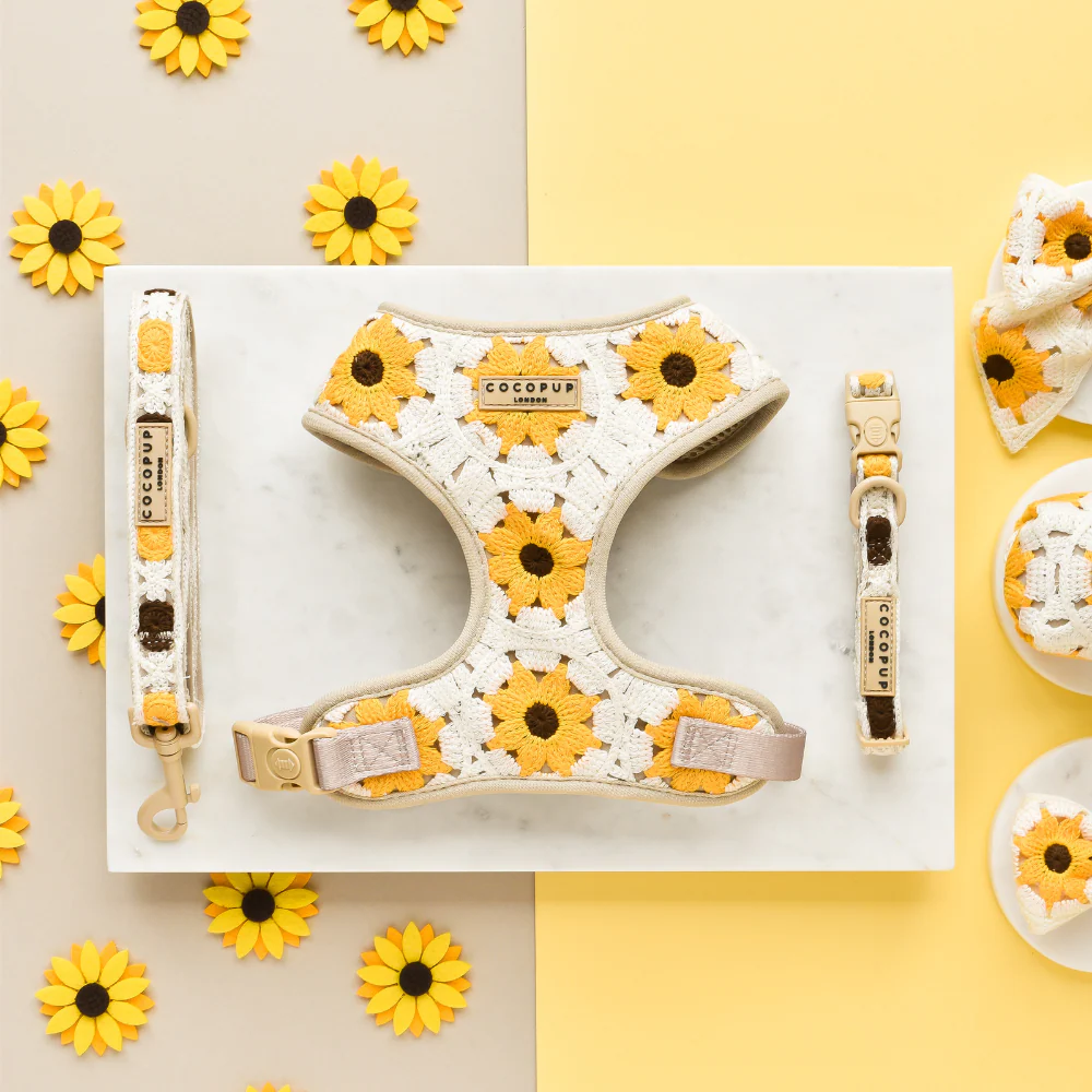 Sunflower Patch Adjustable Neck HARNESS - Image 4