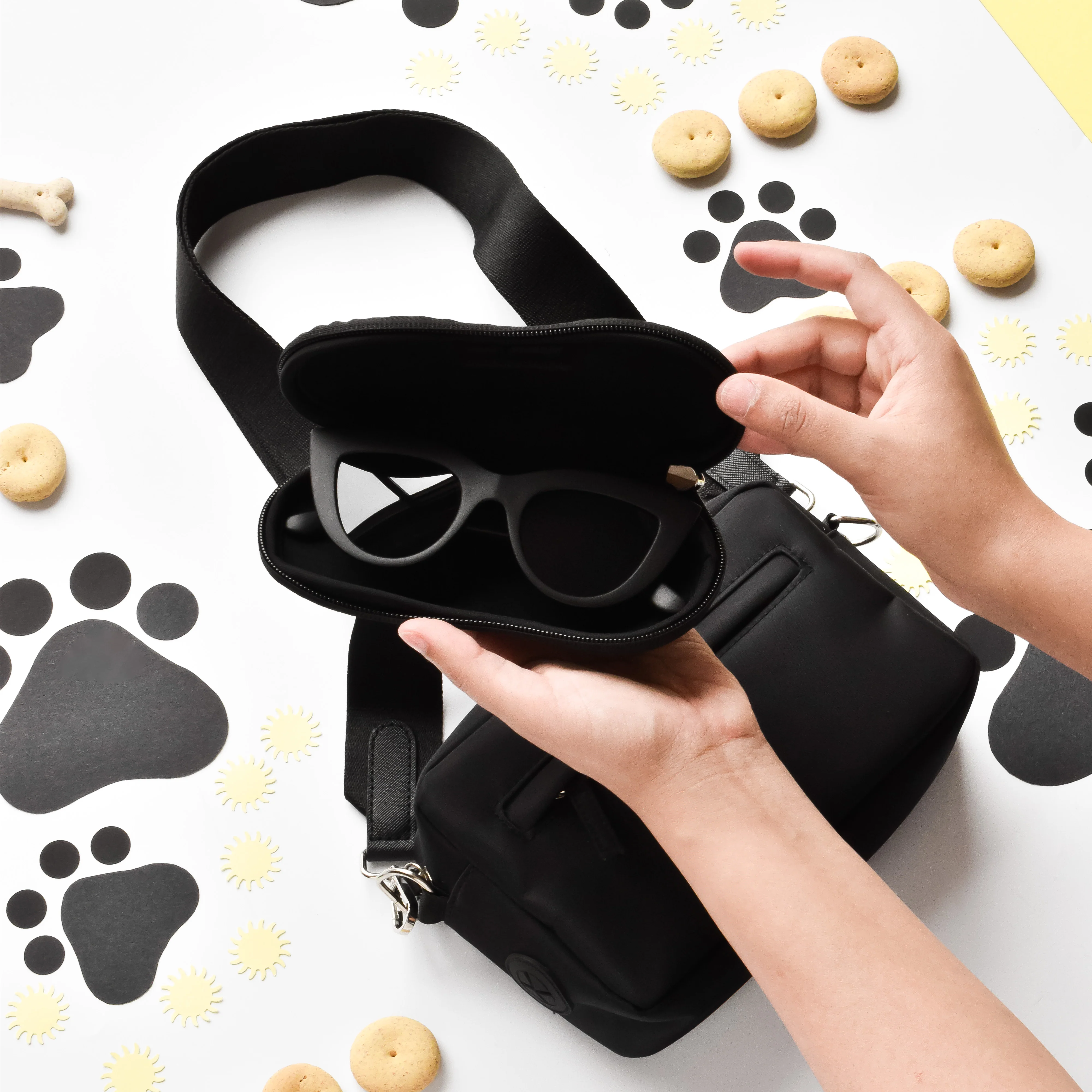 Sunglasses Case - Black - Image 2