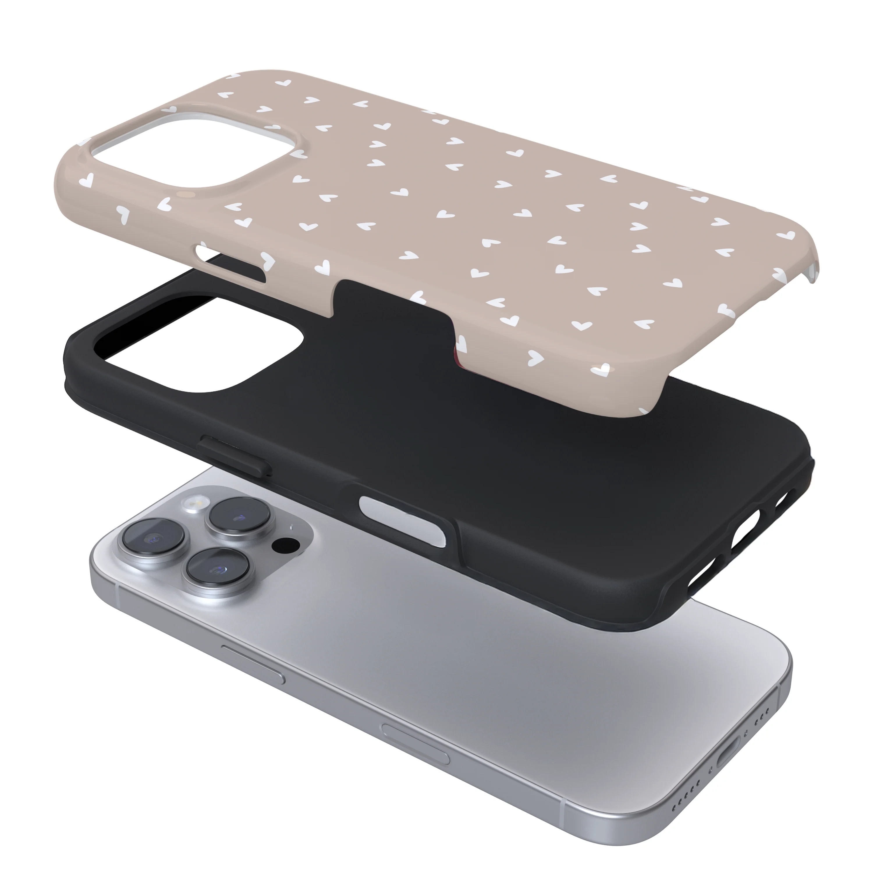 Tough Phone Case - Chai Hearts - Image 3