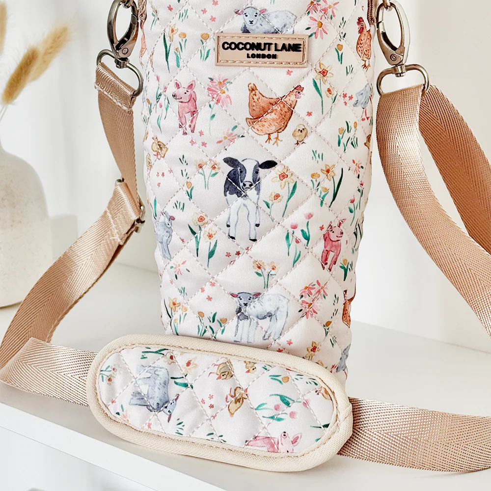Tumbler Carry Case - Quilted Farmyard Friends - Image 2